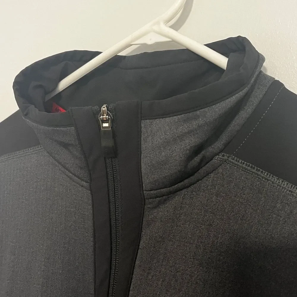 The North Face Men’s Mountain Athletics Zip Jacket Gray Black Sz XXL 2XL